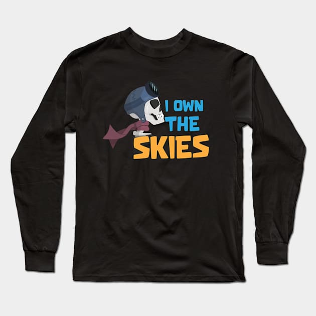 I own skies Long Sleeve T-Shirt by Marshallpro